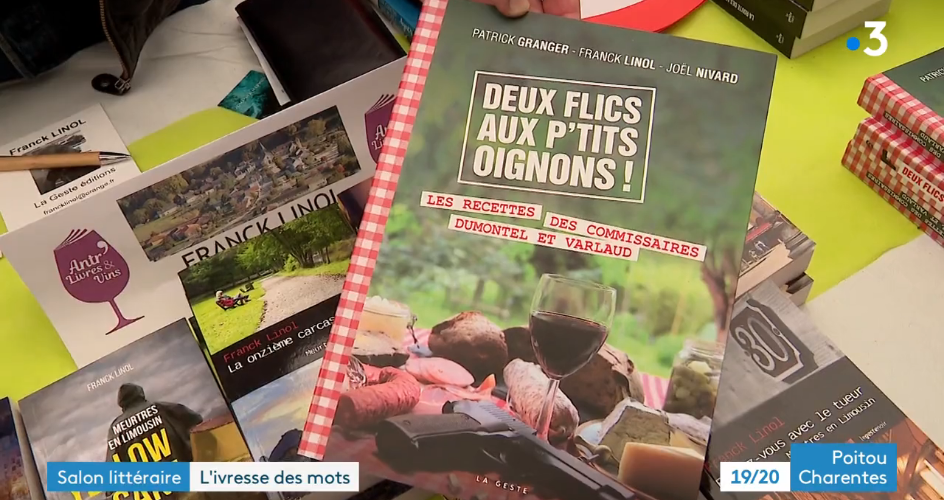 Franck Linol sur France 3 Antr'Livres et Vins