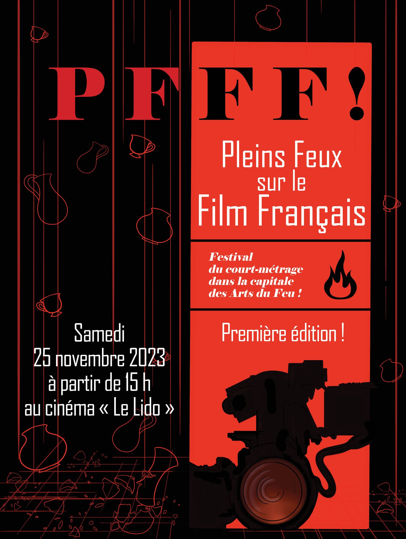 Festival PFFF Pleins Feux sur le Film Français, Limoges, avec Franck Linol parmi les membres du jury