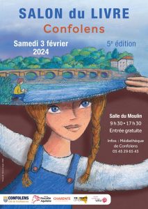 Franck Linol au Salon du Livre de Confolens, ed 2024