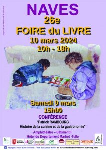 Franck Linol à Foire du Livre de Naves, 2024