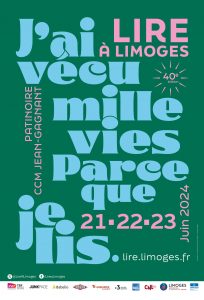 Affiche de Lire à Limoges 2024