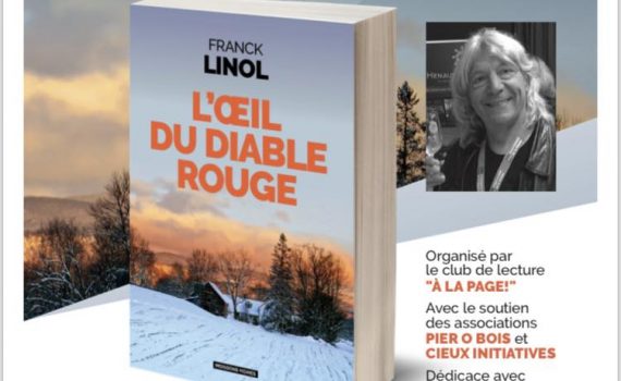 Affiche Rencontre avec Franck Linol à Cieux le 22 novembre 2024