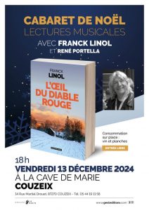 Couzeix, Cabaret de Noël à La Cave de Marie, Franck Linol et René Portella,13dec2024