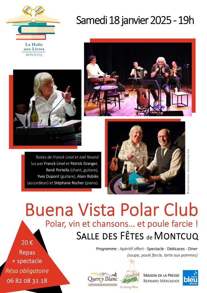 Le Buena Vista Polar Club à Montcuq, spectacle "Deux flics aux p'tits oignons"