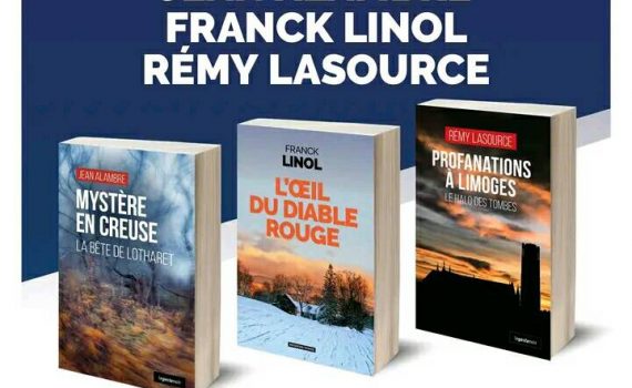 Dédicace Jean Alambre, Rémy Lasourcce, Franck Linol à La Souterraine, 12 avril 2025