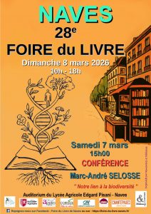 Affiche Foire du Livre de Naves, 2026
