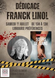 Franck Linol en rencontre dédicace à Tulle